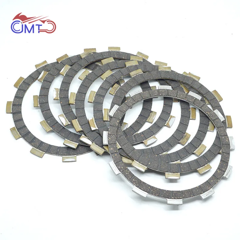 

For Suzuki Intruder VS800 2005-2009 VS800GL 1992-2004 VX800 1990-1993 VS700GLEF/GLF 86-87 Clutch Friction Disc Plate Kit 7P Set