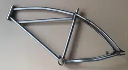 Fuel Tank Steel Frame, American Fuel Bicycle, Retro Frame, 26
