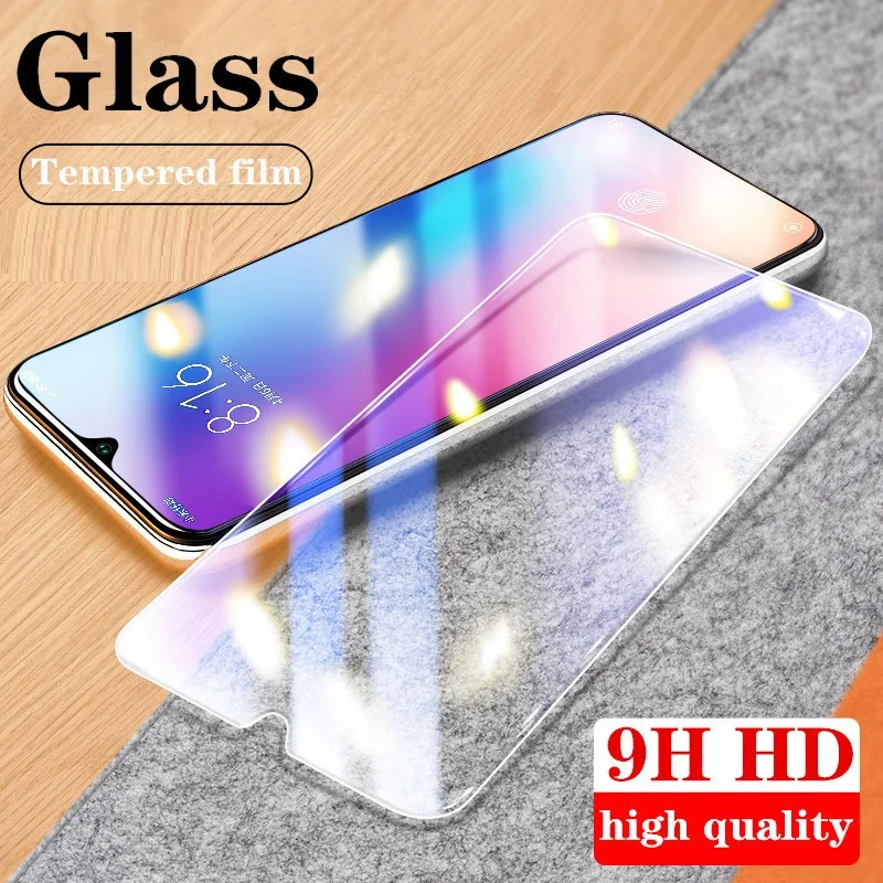 Tempered Glass For Vivo Y11 2019 Glass 9H 2.5D Protective Film Explosion-proof Clear LCD Screen Protector Phone Cover Case