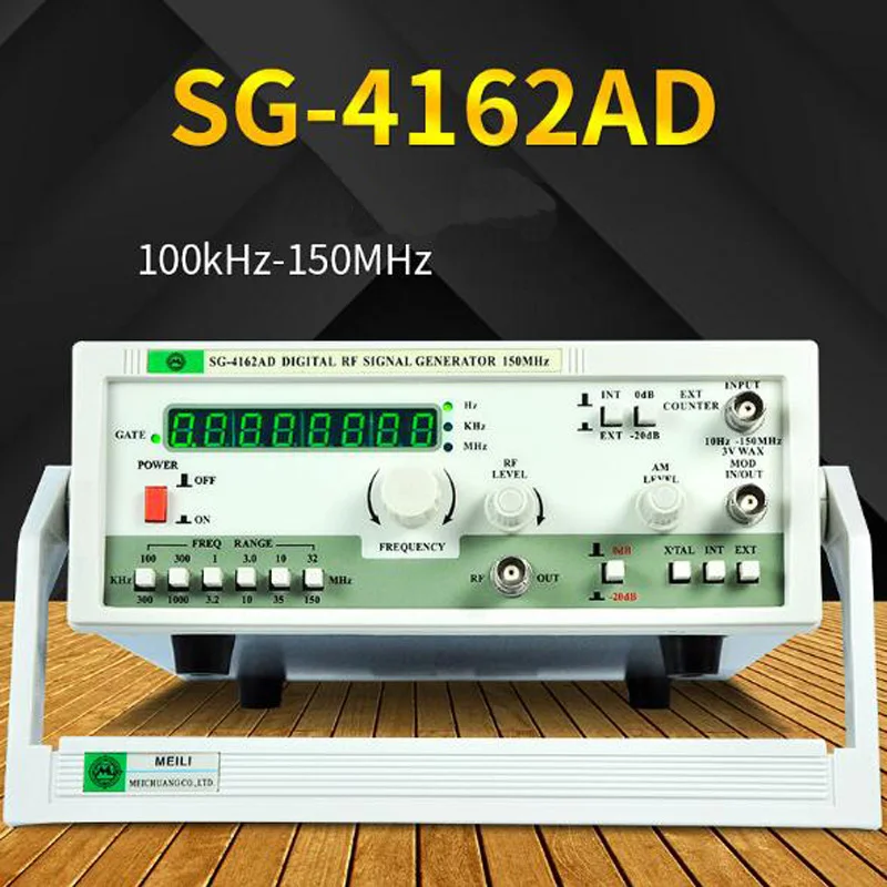 High Frequency Sine Wave Signal Generator, Função Signal Generator, 100kHz-150M, SG-4162AD