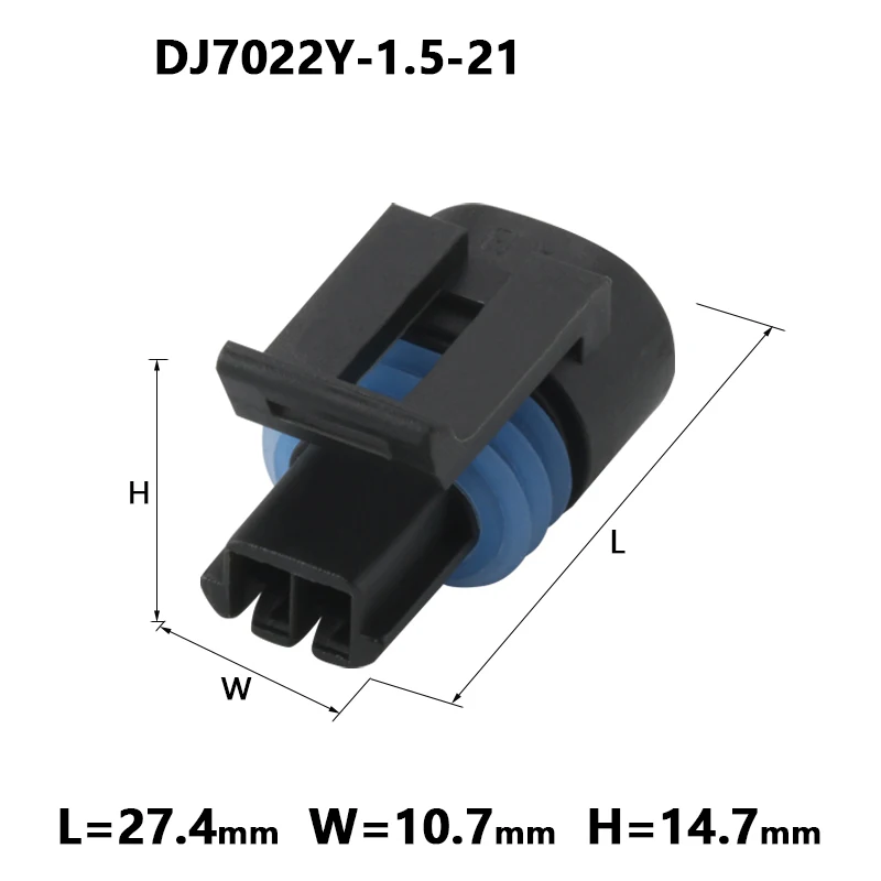 1Set Kit Delphi 2 Pin Way Vrouwelijke Metri-Pack Auto Efi Sensor Plug Water Temperatuur Sensor Socket 12162193