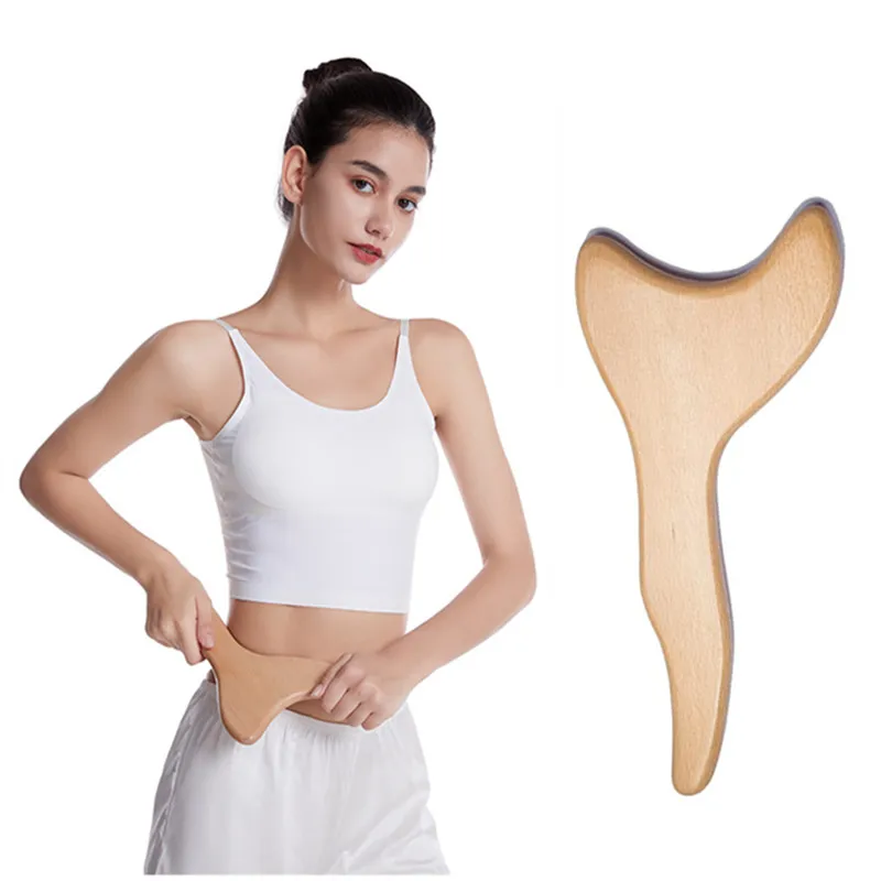 

Wooden Scraping Board Guasha Massage Scraper Tool Pressure Therapy For Back Neck Leg Body Meridian Beauty Dredge Massager Board