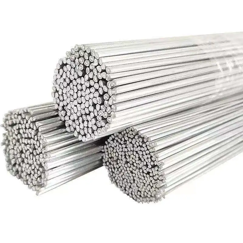 Low Temperature Easy Melt Aluminum Welding Rods Weld Bars Cored Wire 2mm Rod Solder for Soldering Aluminum No Need Solder Powder