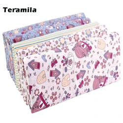 Teramila Dragonfly plaid animali tessuto in tessuto di cotone Twill stampato per cucire trapuntatura abbigliamento Patchwork cucito tessili per la casa