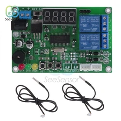 DC 5-24V Display digitale ad alta precisione regolatore di temperatura intelligente 0.36 pollici 4bit sonda sensore impermeabile tubo digitale 1M