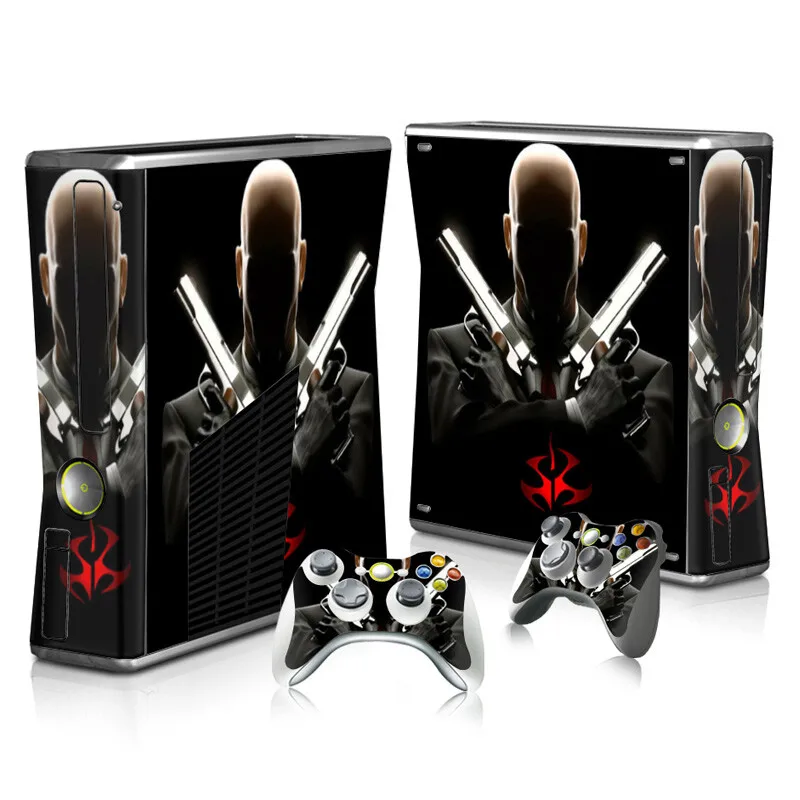 هيتمان الجلد ملصق مائي غطاء ل Xbox 360 سليم وحدة التحكم حامي جلد فينيل ملصق تحكم