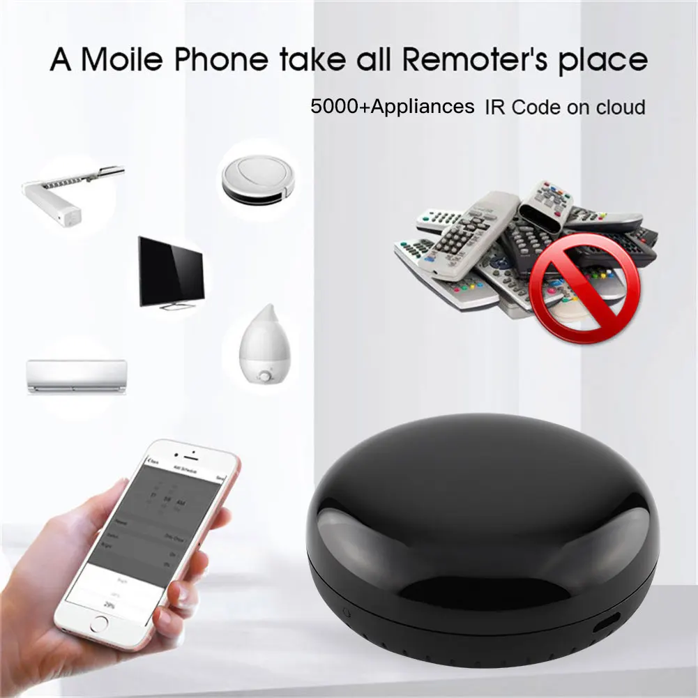 Control remoto inteligente por infrarrojos, Control Universal por voz, Smart Life, Tuya, para todos los televisores, DVD, AUD, Alexa y Google Home