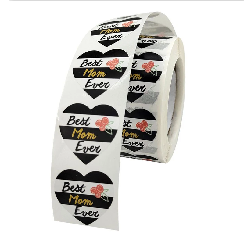 Moederdag Dank U Boeket Dank U Sticker Sticker Verpakking Label En 1 Inch Ronde Label Sticker Cadeaupapier plakboek