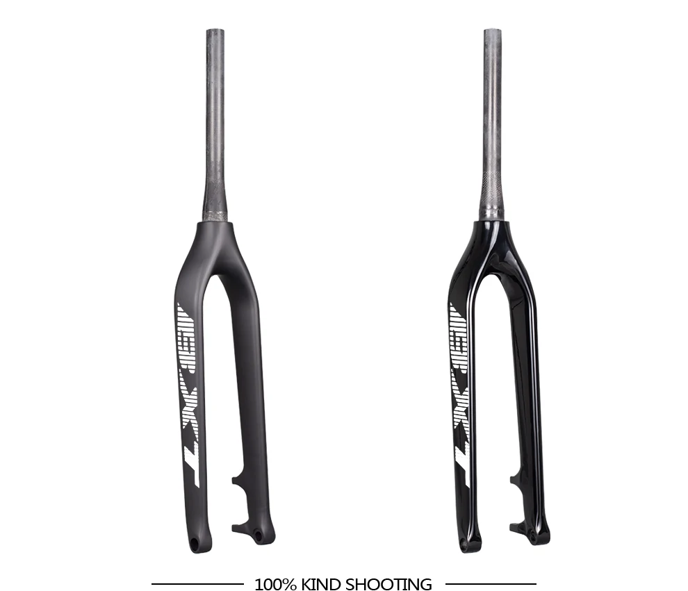 BXT 29er Carbon MTB Gabel 100*15mm Konische Steckachse Fahrrad-Mountainbike-Gabel für Rennzwecke Fahrradgabel Scheibenbremse 160mm – Detail 6