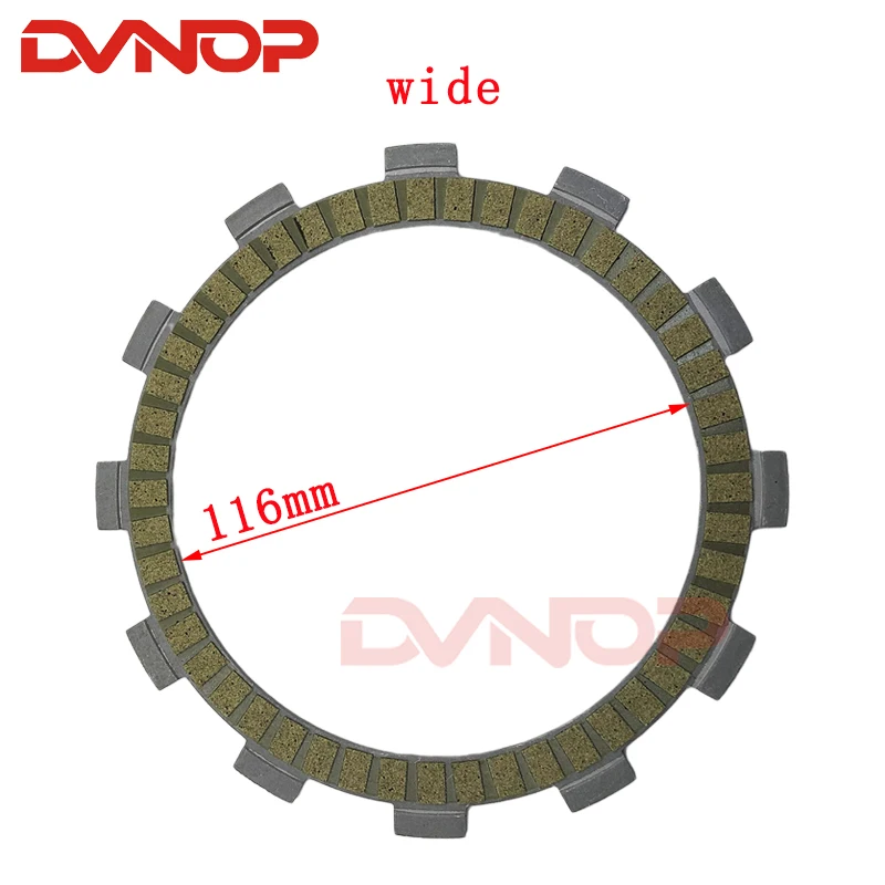二輪車用クラッチフリクションプレートセット,スズキgn250,gn 250,クラッチライニング,5個,# CP-0007
