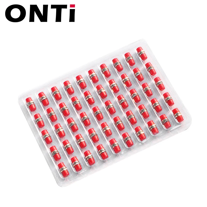 ONTi Type D Single Mode Fiber Coupler FC Circular Flange FC Connector FC UPC Small D Fiber Optic Adapter Square FC APC