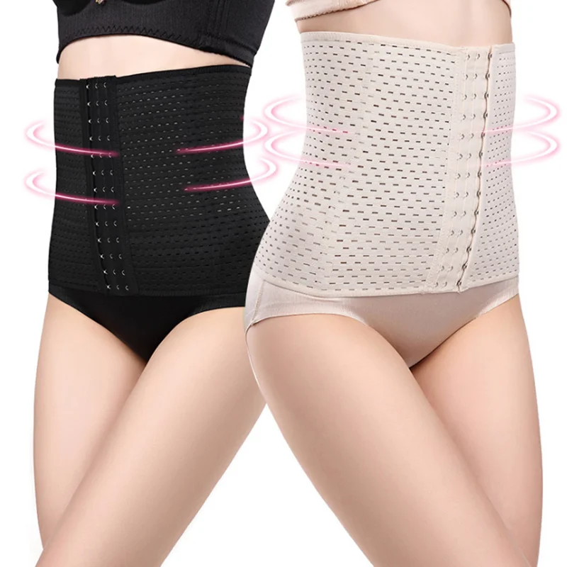 

Corset Body Shaper Waist Trainer 3-buttons Underbust Slim Tummy Waist Cincher Slimming Briefs Shaper Belt Shapewear Women