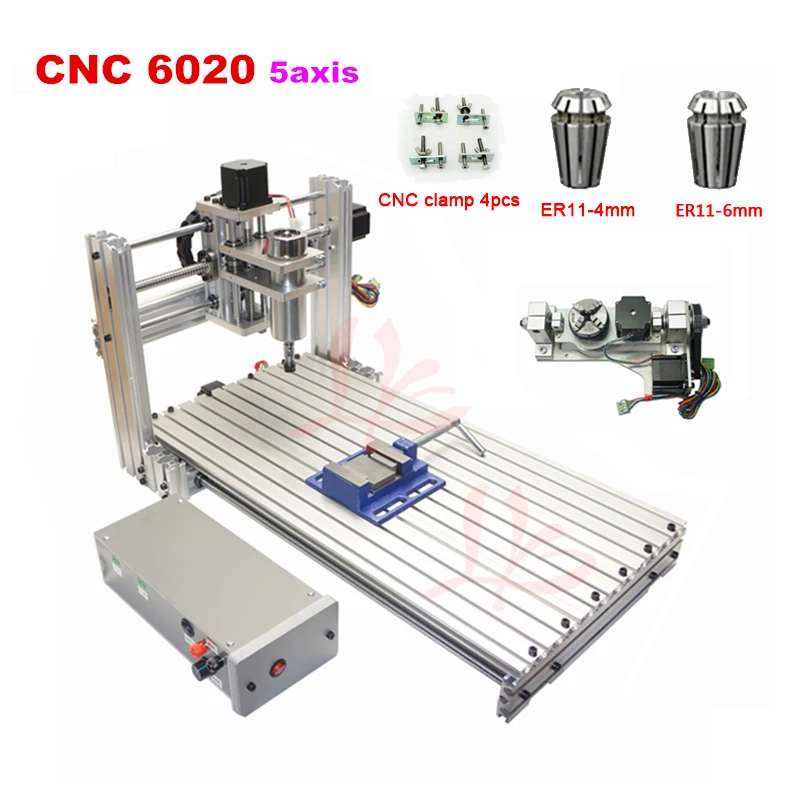 

CNC Milling machine 6020 metal CNC Router 600x200mm