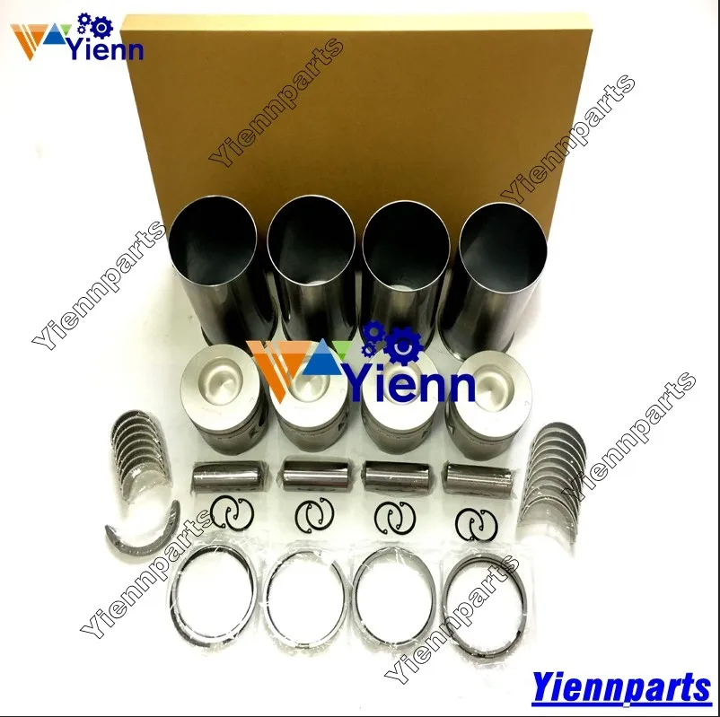 

15B Engine Overhaul Rebuild Kit For Toyota Diesel Engine Cylinder Liner Piston Ring Bearing Gasket Kit