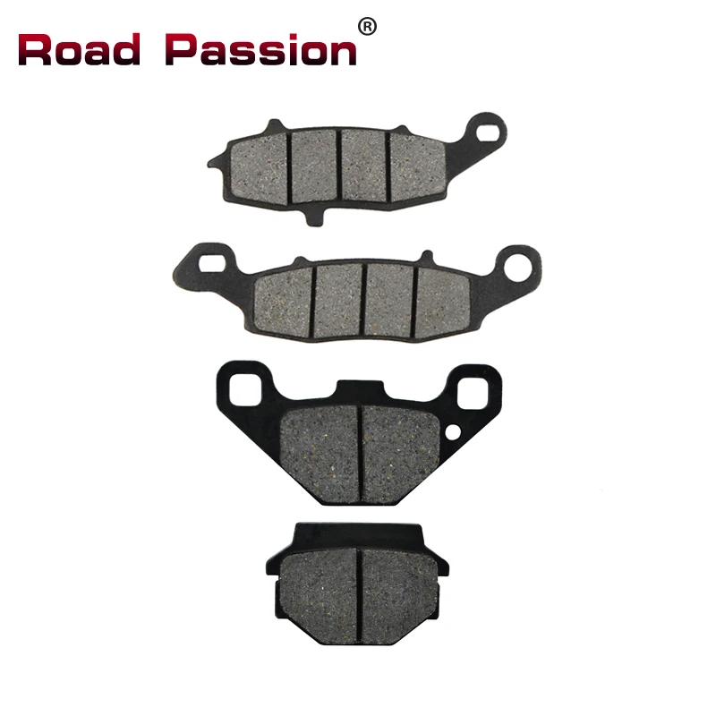 Road Passion Motorcycle Front and Rear Brake Pads for SUZUKI GSX250 GSX 250 2002 2003 2004 2005