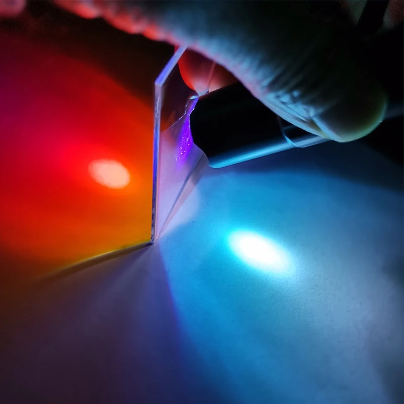 Dichroic Filter 44X44*07MM Spectroscopic Red and Green Combination Mirror RGB Reflect Blue ,Through Red Green
