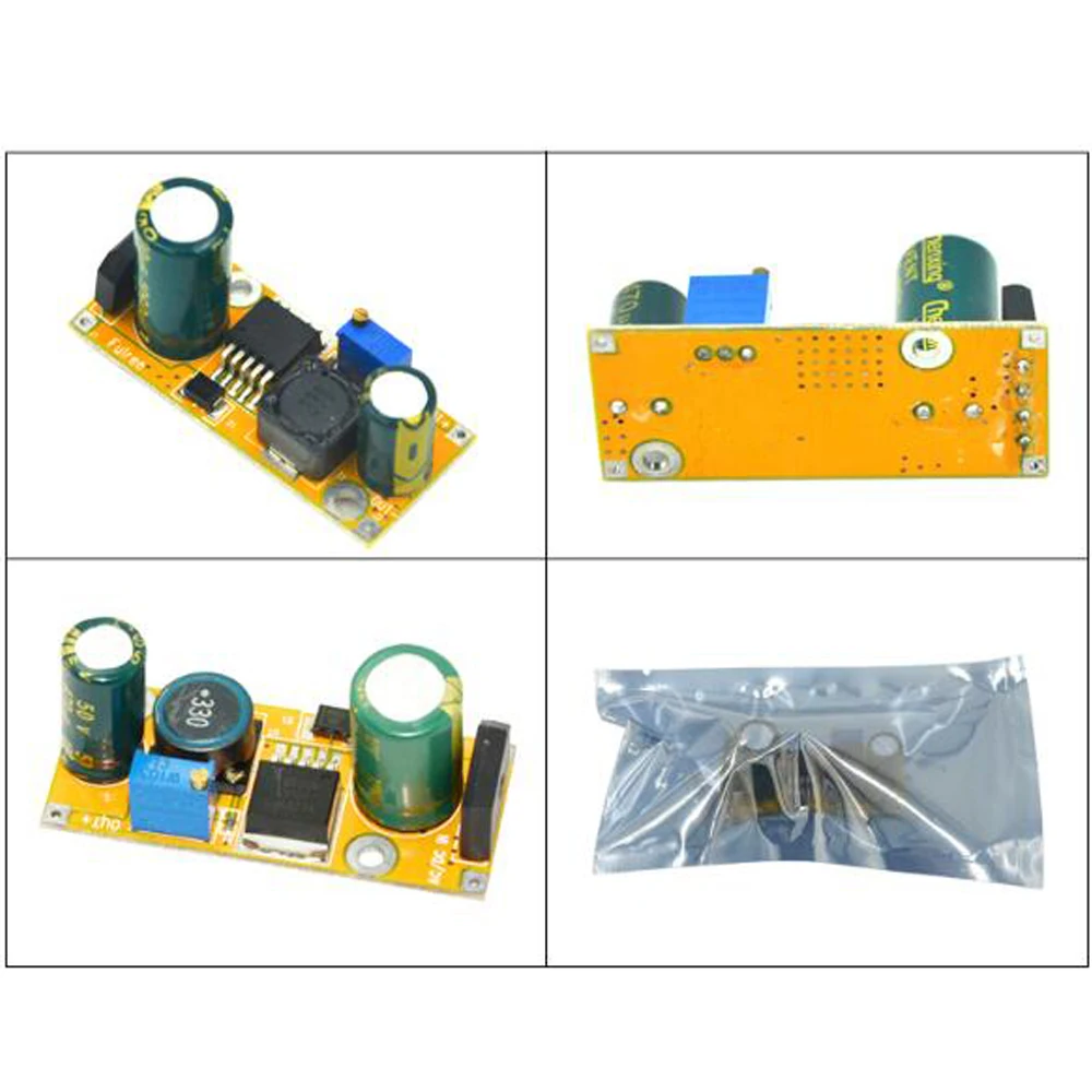 AC24V To DC12V Adjustable Step-Down Power Supply Module Car High Current Surveillance Camera