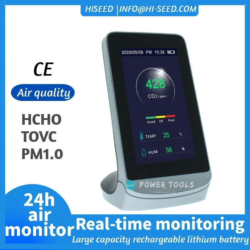 Multifunction Color Screen Formaldehyde Detector TVOC Air Quality Detection Instrument Pm2.5 Temperature And Humidity Meter