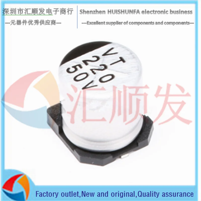 10 Chiếc!!!!!!!!! Chất Lượng Cao SMD Nhôm Điện Phân Tụ Hóa 50V 220UF Tập 10*10.5MM SMD SMD Điện Phân