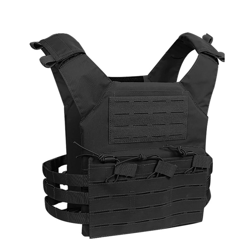 

New OutdoorTactical Vest Hunting Plate Carrier Vest Military Airsoft Paintball Combat Molle Vest W/ Plates