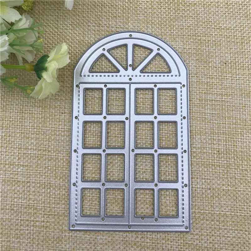 Window Metal stencil mold Cutting Dies decoration scrapbook die cuts Album Paper Craft Embossing DIY Card Crafts