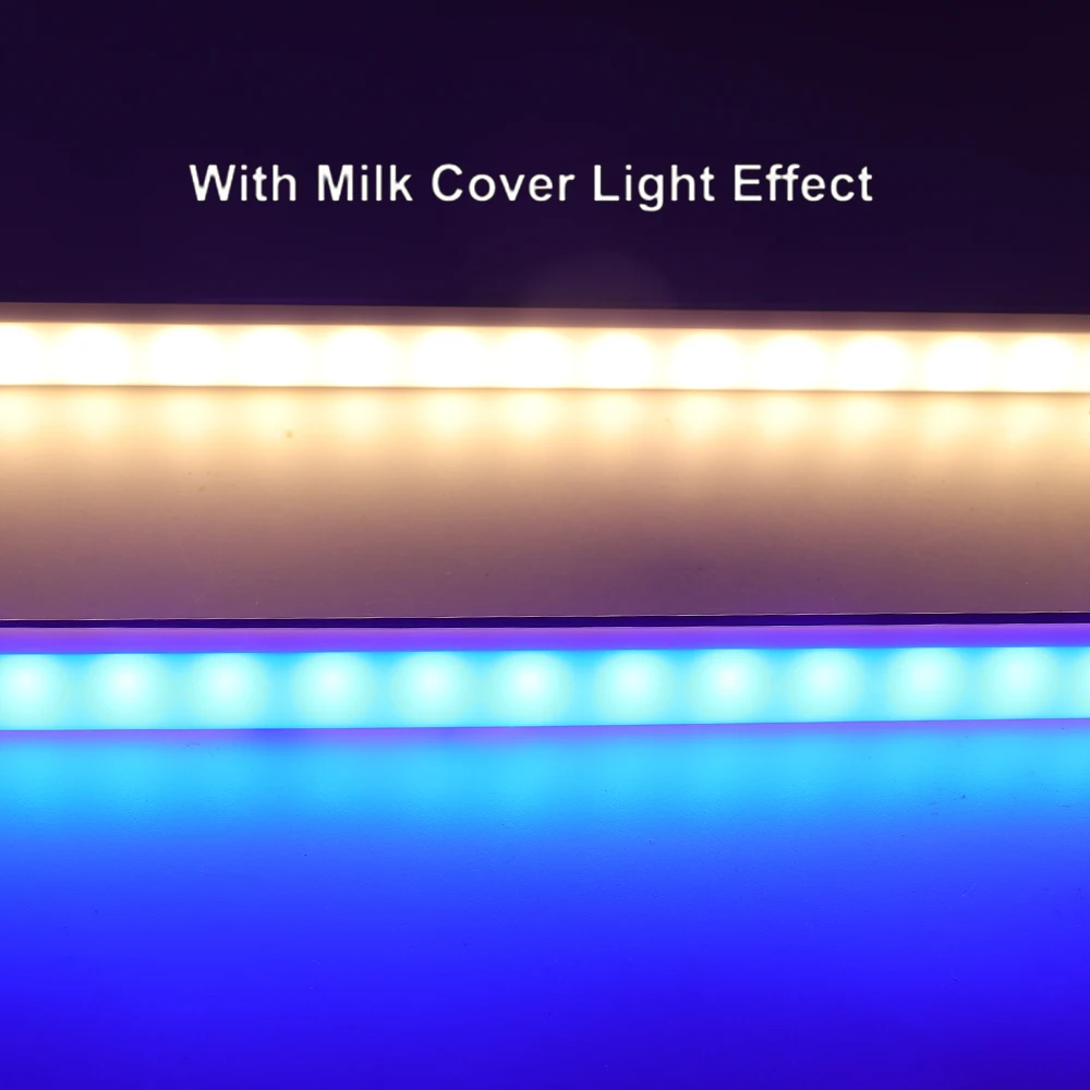 Imagem -06 - Faixa de Luz Led Rígida Smd Tira de Luz com Lâmpadas Led Smd 36leds 50cm à Prova Dágua Branco Branco Quente Azul