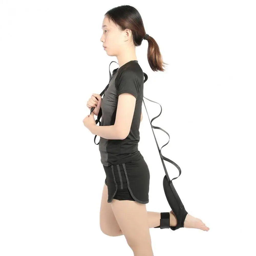 

Fitness Leg Ankle Brace Support Training Stretching Belt Stroke Hemiplegia Rehabilitation Strap Correction Yoga Belt 148/114cm