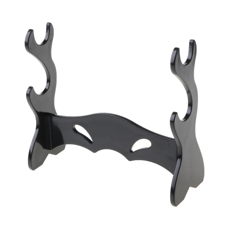 Two Tiers Holder Display Stand / Acrylic Bracket Rack for Cartoon and Comics Show Sword Magic Wand Collection