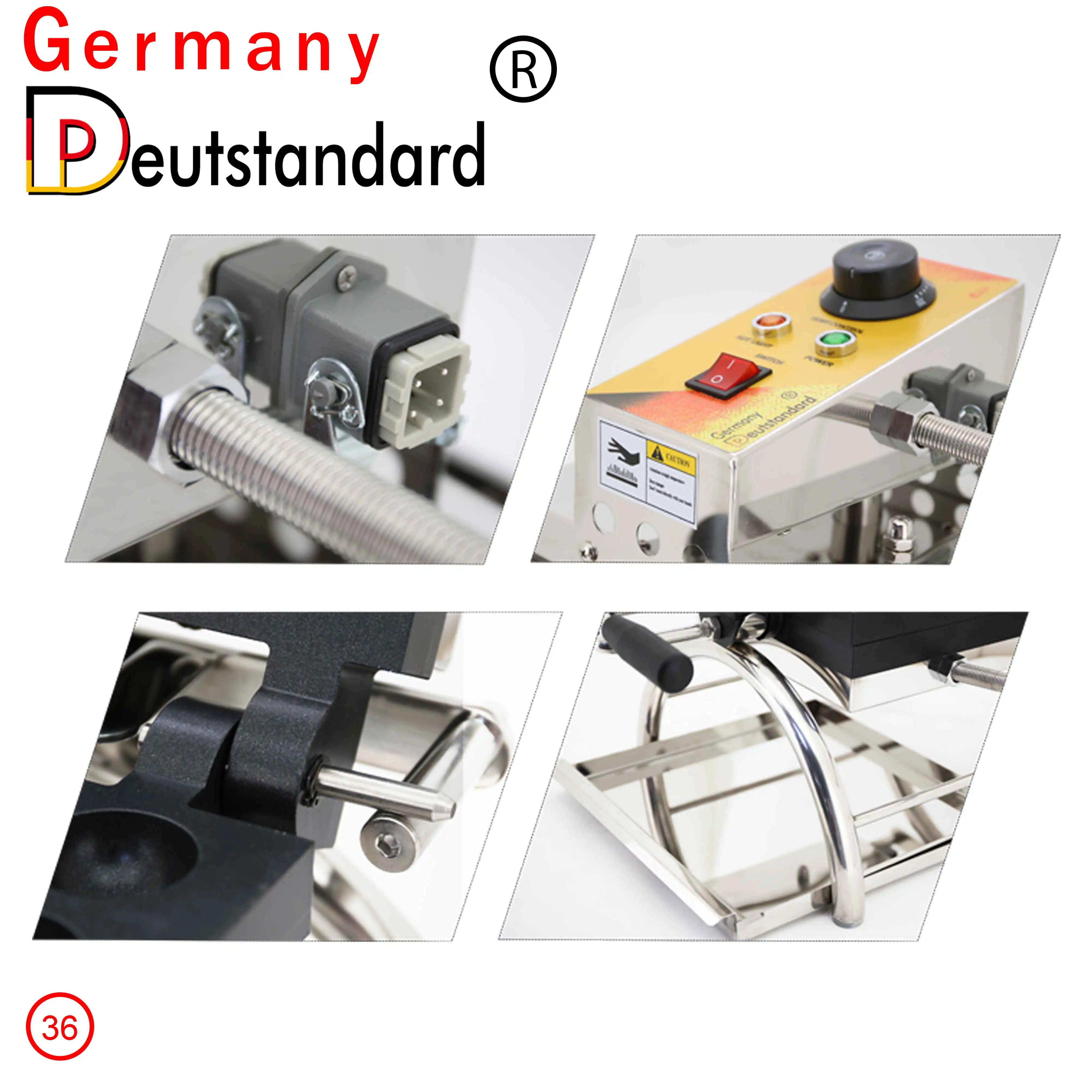 نمط جديد 16 ثقوب التحكم في درجة الحرارة الكهربائية آلة تاكوياكي كايا الكرة آلة الهراء قليلا الأخطبوط حبة صانع الهراء