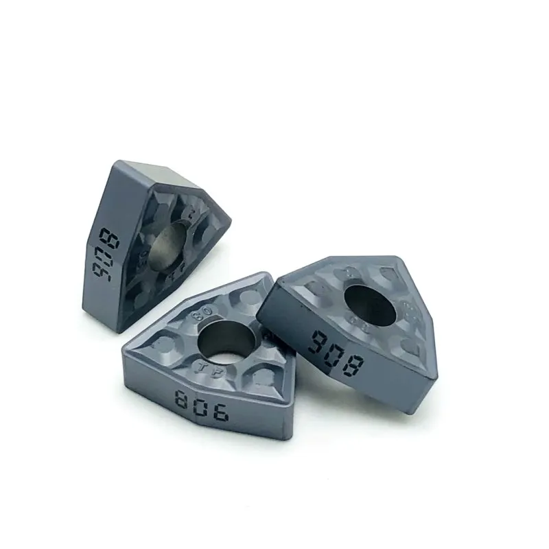 WNMG080404 TF IC907 908 WNMG431 tornitura Esterna strumento inserto In Metallo Duro Tornio parti di utensili di Tornitura inserto WNMG 080404 utensili di Tornitura