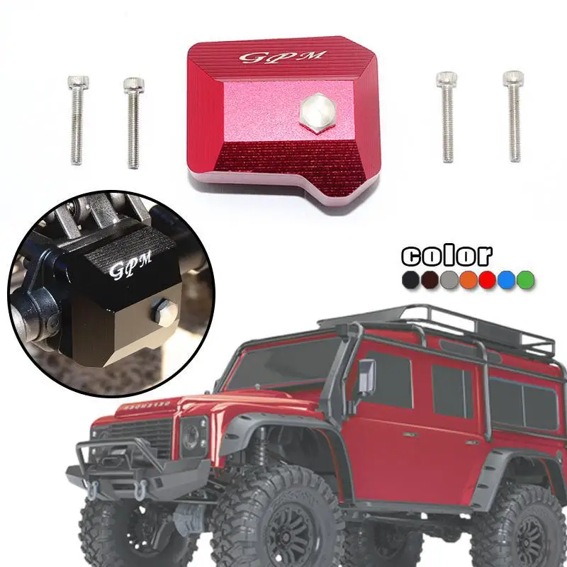 

TRX-4 metal axle housing cover for 1/10 RC tracked vehicle Trax TRX4 Defender Borco k5 g500 TRX-6 g63