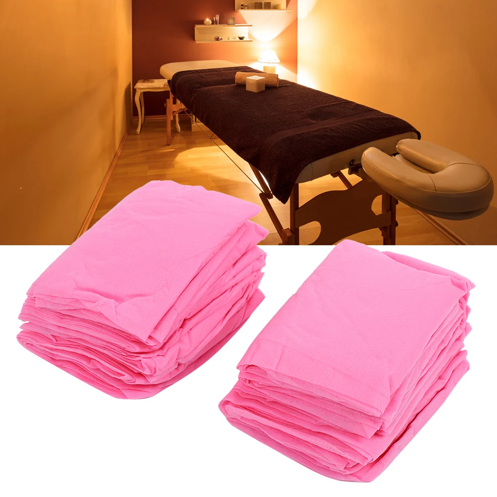 10Pcs/Set Disposable Non-Woven Beauty Salon Bath Skirt Dress Lady SPA Bath Towel