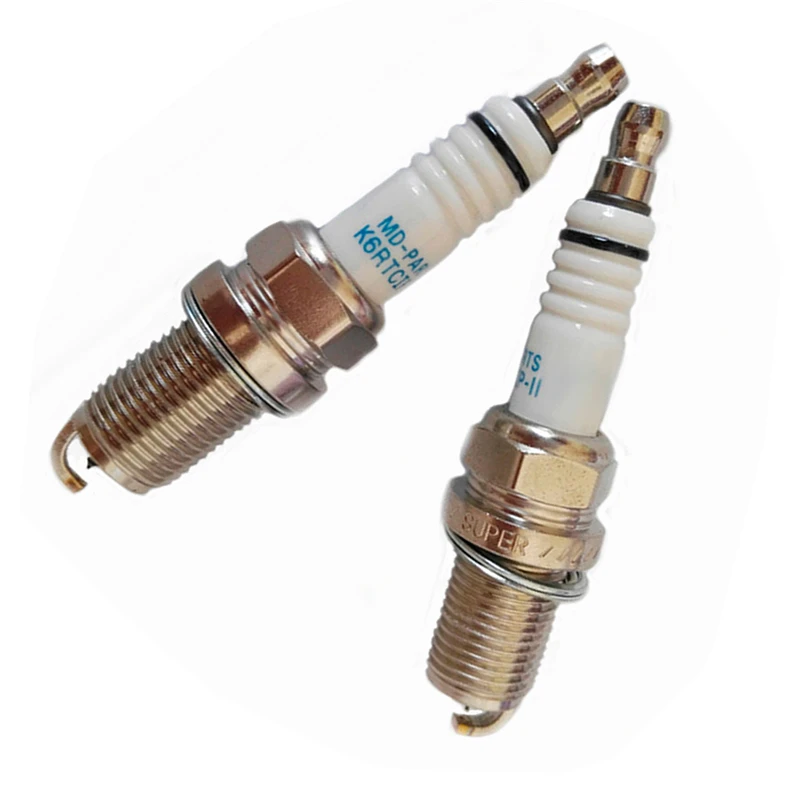 Car Iridium Alloy Spark Plug Iridium Glow Plugs Candles Ignition For Peugeot 307 1.6L N6A 10XA3A PSA TU5JP4 Engine