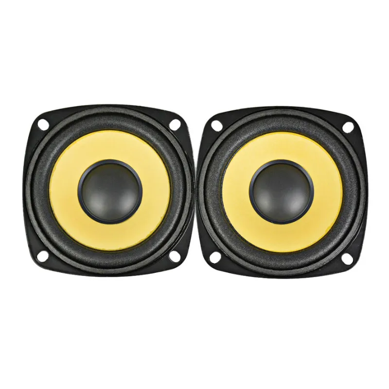 SOTAMIA 2Pcs 3 Inch Audio Full Range Speakers 4 Ohm 10W DIY Satellite Sound Amplifier Active Speaker Multimedia Loudspeaker