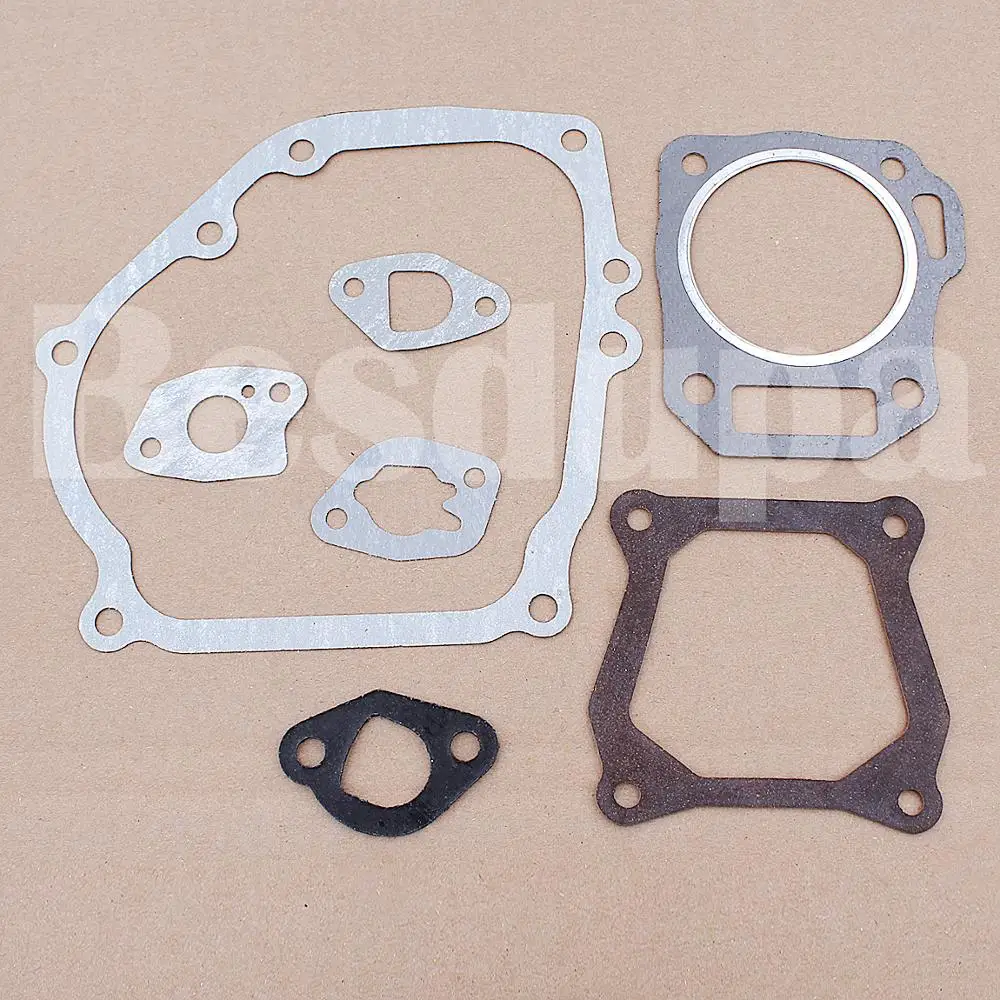 Juego de juntas para Honda GX160 5.5HP, pieza del motor, tapa de la válvula del cilindro del cárter, junta de admisión del carburador 11381-ZH8-801,12251-ZF1-800
