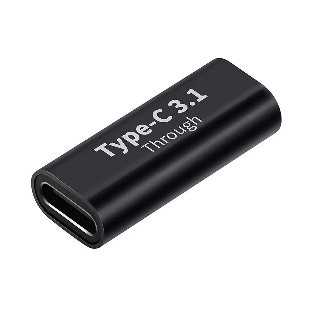 1 stücke Typ C Adapter Buchse Konverter Tragbare USB-C Ladung Adapter Typ-C Verlängerung Kabel Für Telefon tabletten Laptops