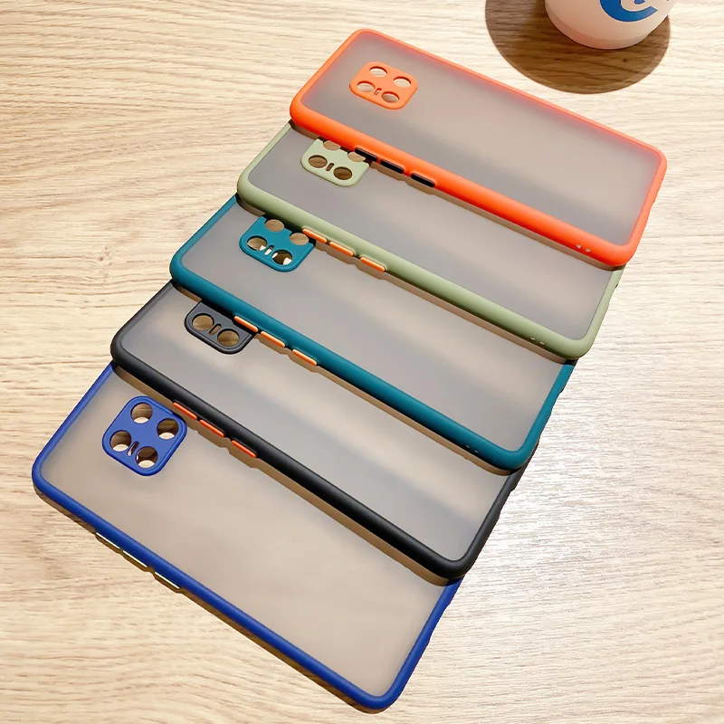 Case For Huawei Mate 20 Pro Shockproof Matte Soft Edge Simple Candy Color Cover For Huawei Mate 20 Pro Top Quality Cartoon Case
