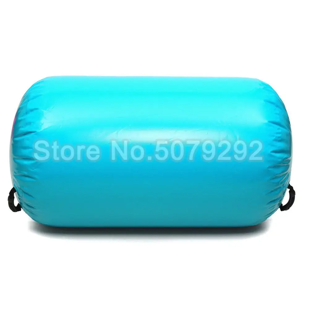 

Free shipping 100x60cm Fitness Inflatable Air Roller Home Use Yoga Gymnastics Cylinder Gym Mat Beam Inflatable Air Barrel Cheap