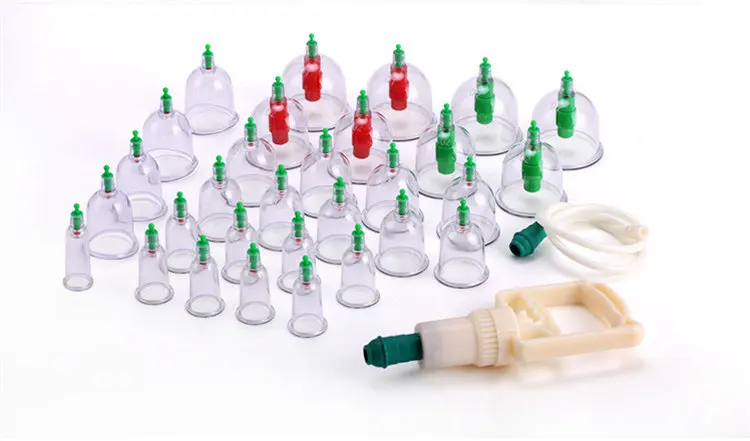 

massage gun 30pcs Vacuum Therapy Cupping Chinese Traditional Magnet Body Massage Thickening Medical Massager Relaxation Pain