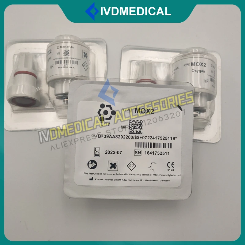 

Mindray A3 A5 A7 A-3 A-5 A-7 WATO EX30 EX55 EX65 EX-30 EX-55 EX-65 Anesthesia Machine Oxygen Battery MOX2