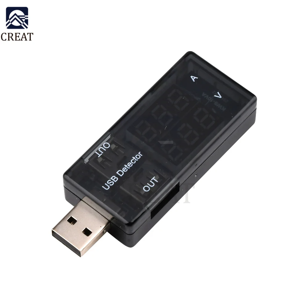 Dual Output USB Charger Doctor LED Digital Voltmeter AmmeterUSB Tester Voltage Meter Power Adapter Detector DC 3-7.5V 0-2.5A