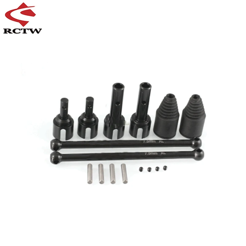 

CNC Strengthen Dog Bone Drivingshaft Set 7.5MM ( 5mm Pin) with Axle Boot for 1/5 GTB Racing Losi 5ive-T Desert Buggy XL DBXL