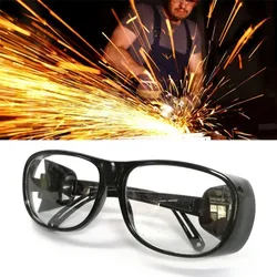 Soldagem a gás Soldagem Elétrica Polimento Dustproof Goggles Trabalho de Proteção Eyewear Óculos De Sol Óculos de Trabalho Proteger