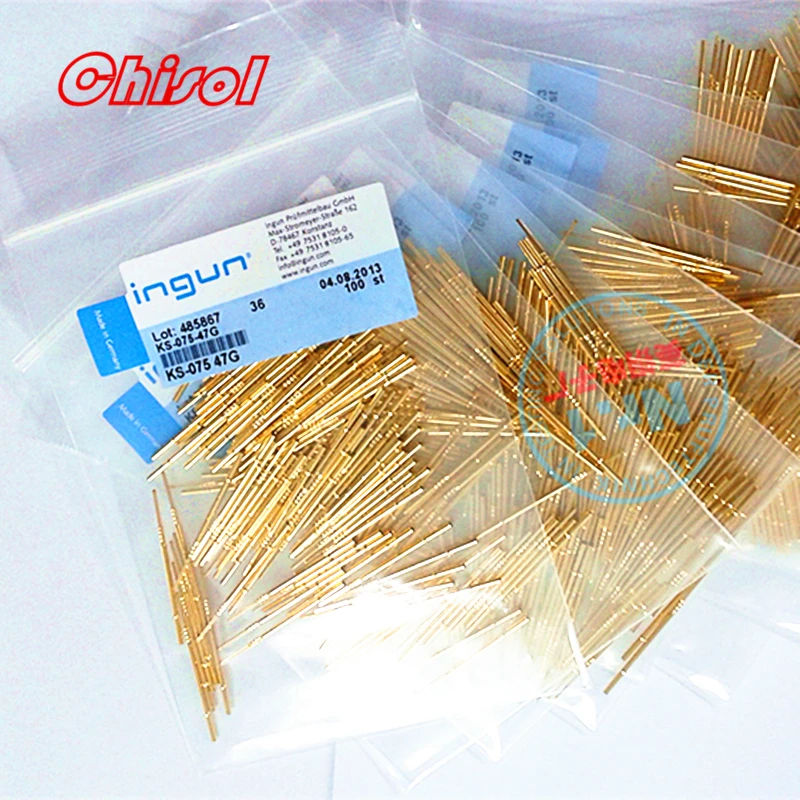 Original INGUN Test Needle Chuck KS-075 47G Test Pins Chuck 1.3MM Needles Cover