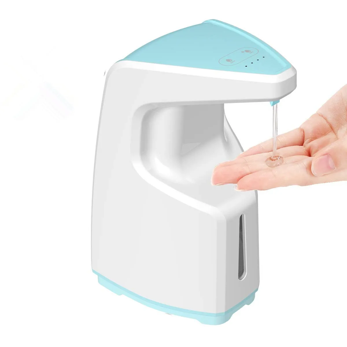 PUPWONG Automatic Soap Dispenser Liquid Intelligent Touchless Sensor Hand Sanitizer Dispenser for Kitchen Bathroom Equipment