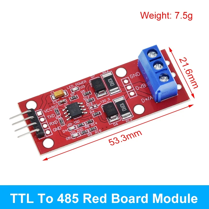 TZT TTL Turn To RS485 Module Hardware Automatisches Flow Control Modul Serielles UART Level Gegenseitige Konvertierung Stromversorgungsmodul – Detail 26