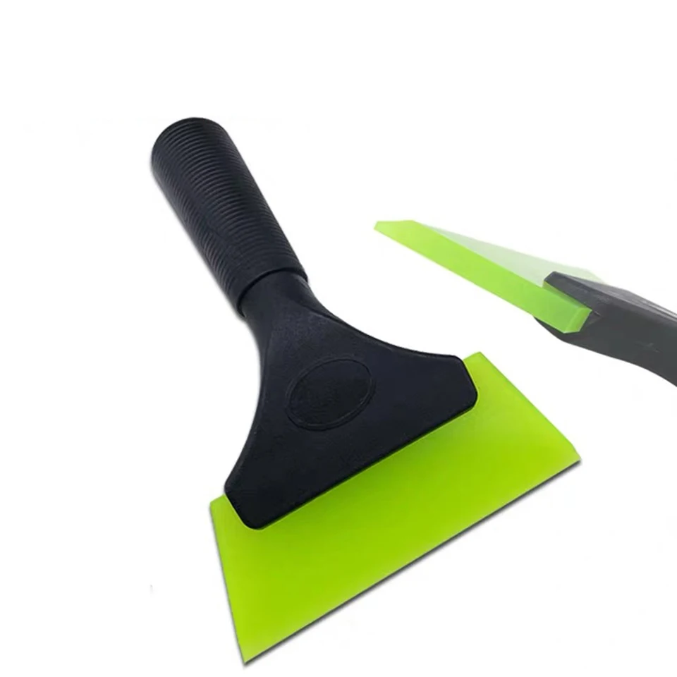 

Auto Window Tint Tool Non-Slip Handle Silicone Rubber Scraper Windshield Wiper Squeegees K61