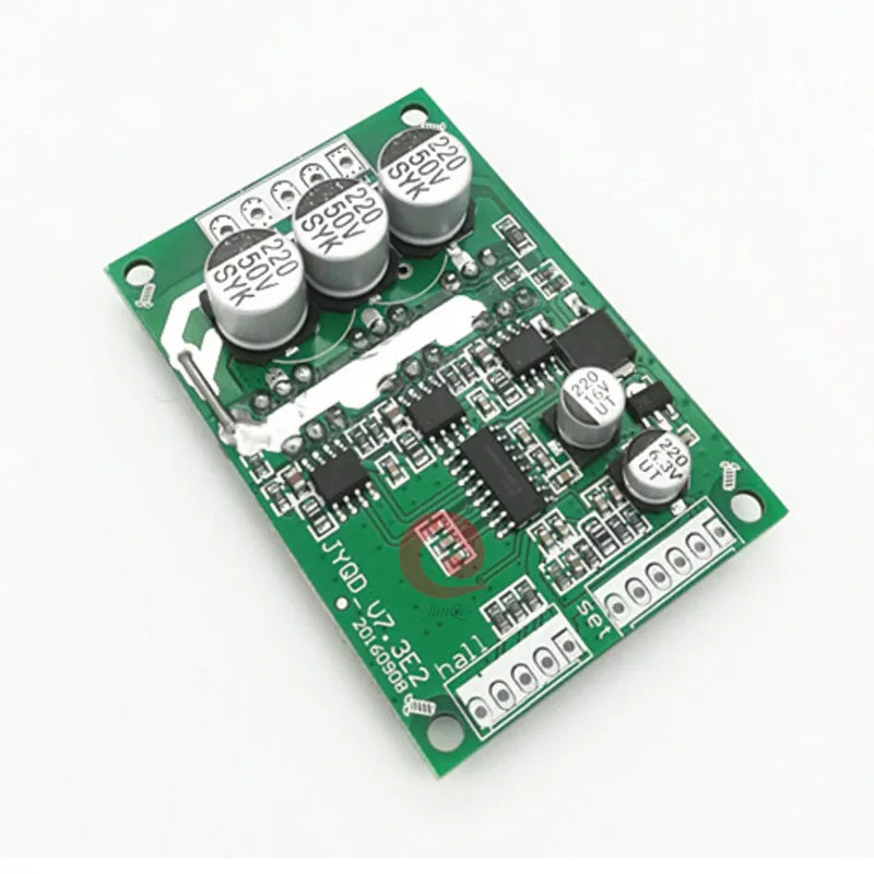 JYQD_V7.3E2 DC12V-36V 500W High Power Brushless Motor PWM Controller Driver Board Hall BLDC Driver Board