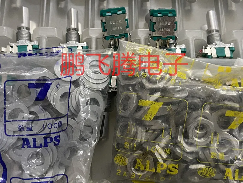 1PCS Japan  EC11B15242AF encoder rotary switch 30 positioning belt switch shaft length 20mm horizontal 5 feet