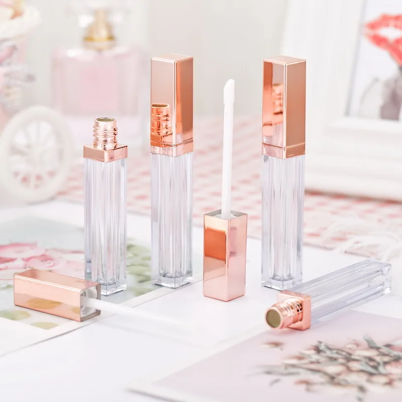 DIY Lip Gloss Containers Empty Lip Gloss Tubes Make-up Tool Transparent Refillable Empty Bottles For Cosmetic Stores DIY Lip view 5